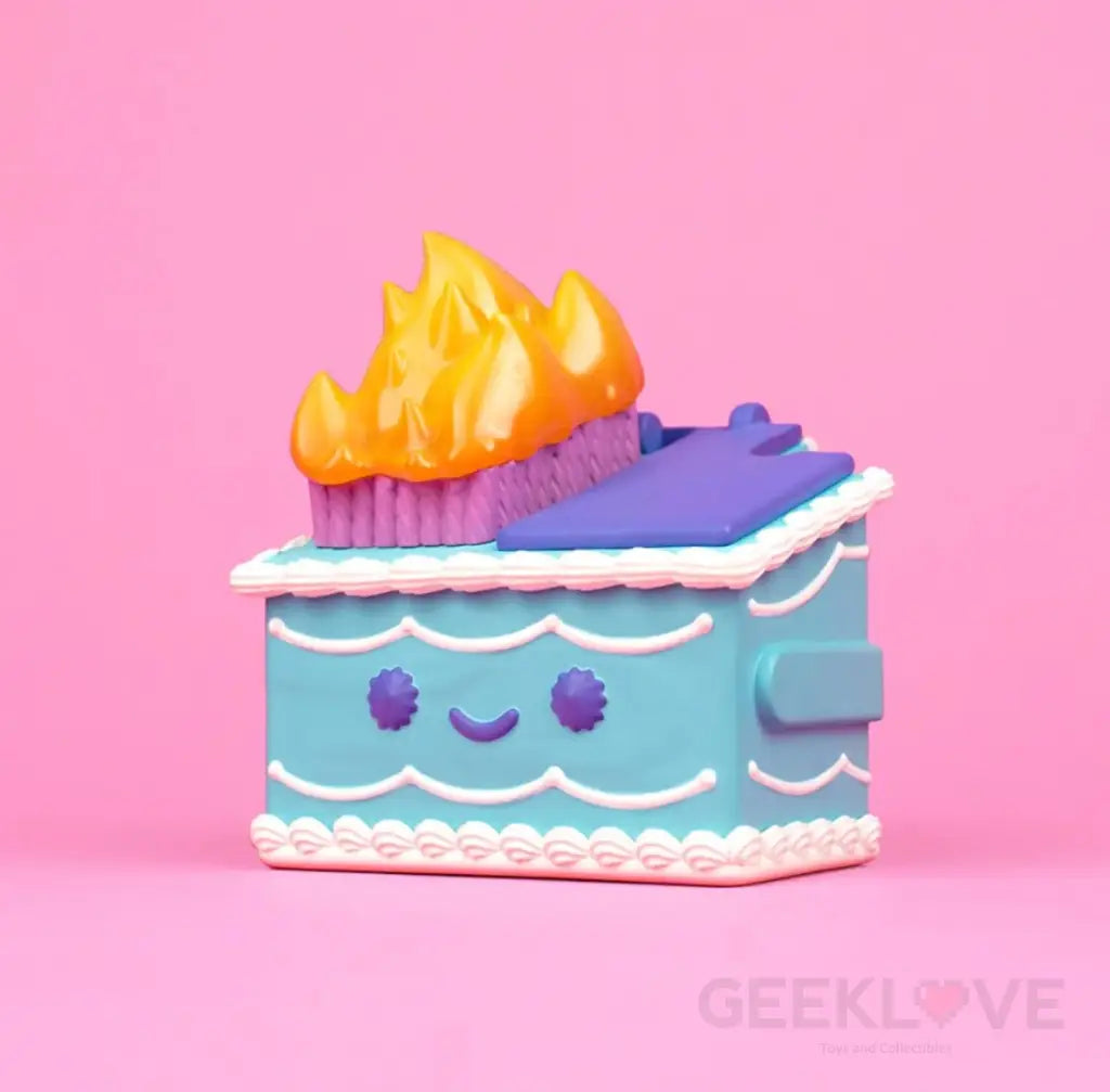 Birthday Cake Dumpster Fire  Designer/Art Toy