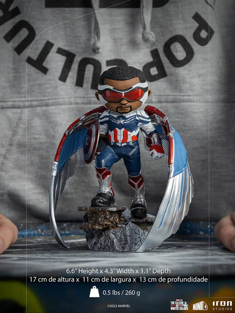 Captain America Sam Wilson MiniCo - GeekLoveph
