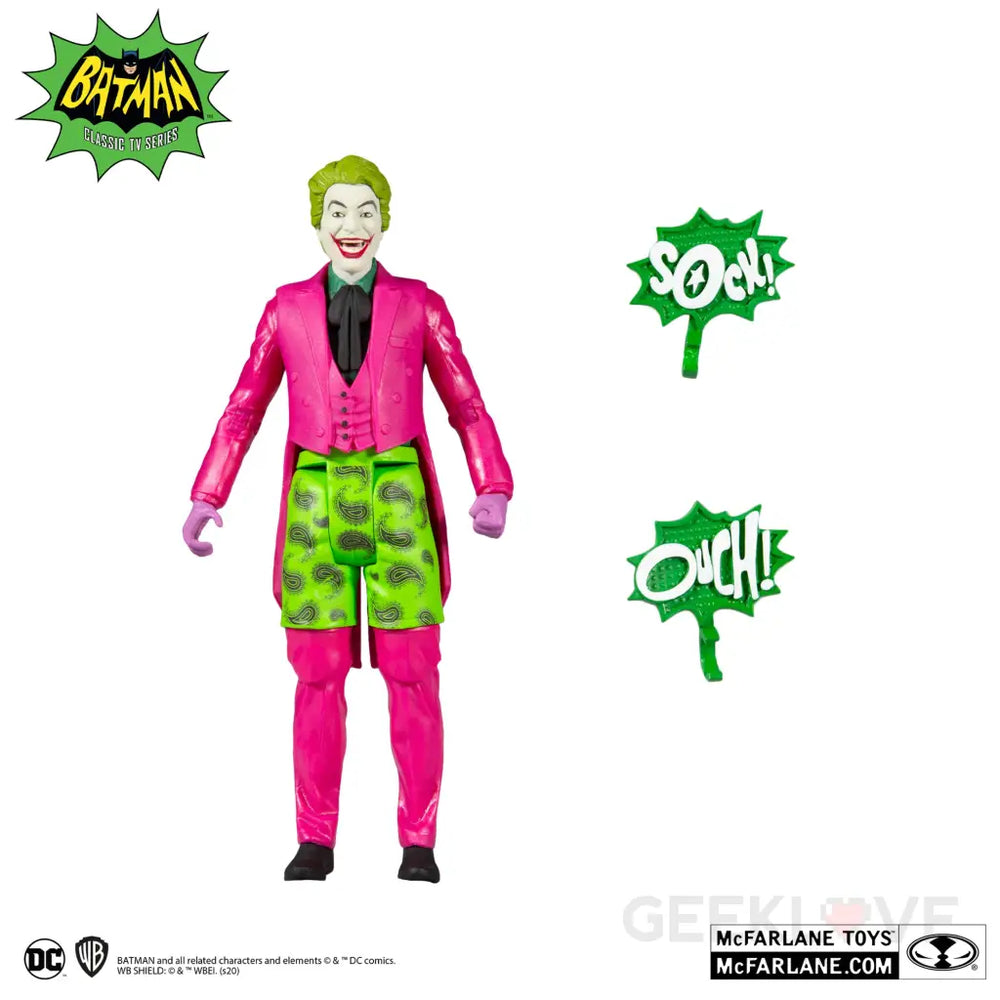 Dc Retro 6In Wv2 - Batman 66 The Joker Swim Shorts Back Order Preorder