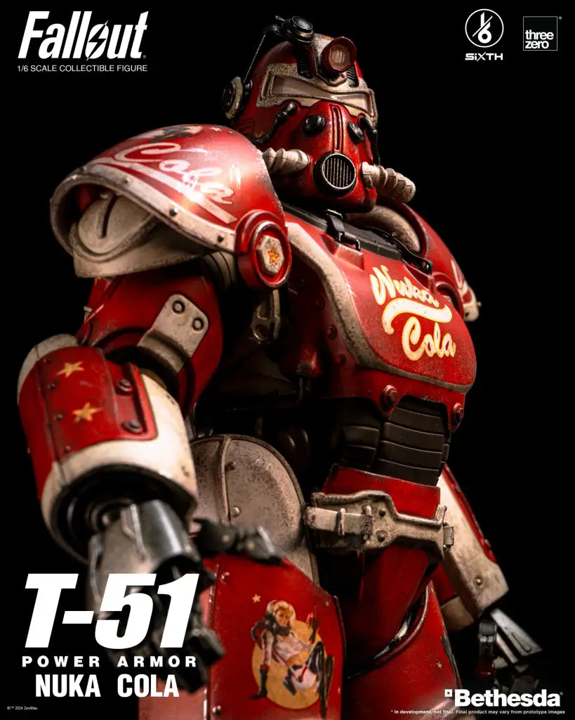 Fallout T - 51 Nuka Cola Power Armor 1/6 Scale Action Figure