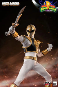 Figzero Mighty Morphin Power Rangers White Ranger 1/6 Action Figure