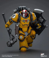 Imperial Fists Legion Mkiii Breacher Squad Sergeant With Thunder Hammer Action Figure