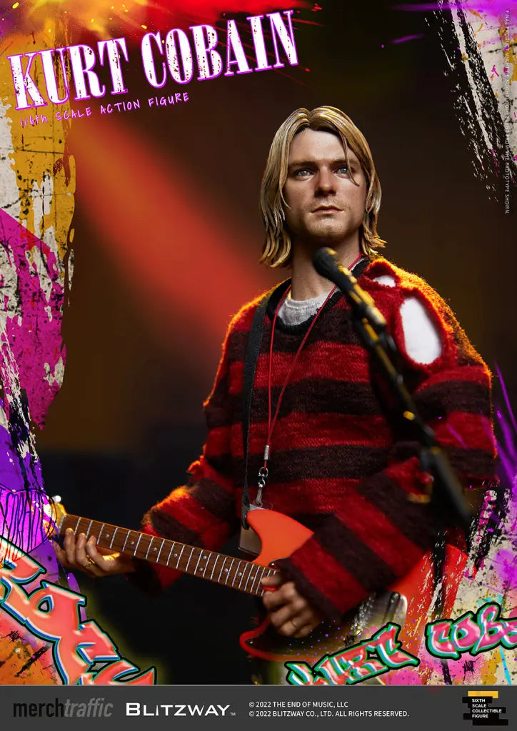 Kurt Cobain 1/6 Scale Action Figure Preorder