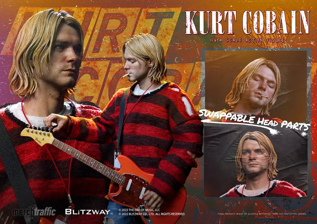 Kurt Cobain 1/6 Scale Action Figure Preorder