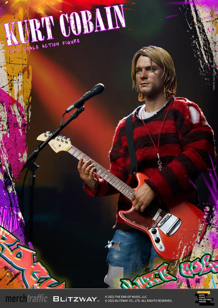 Kurt Cobain 1/6 Scale Action Figure Preorder