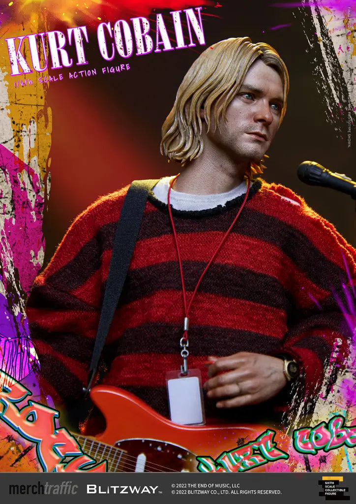 Kurt Cobain 1/6 Scale Action Figure Preorder