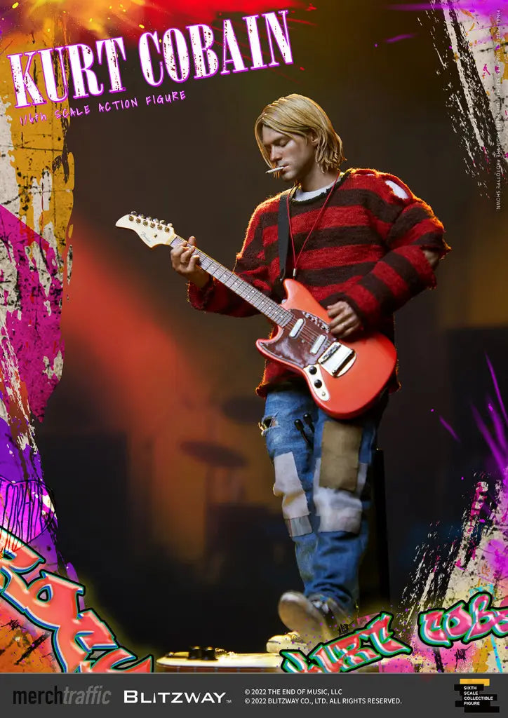 Kurt Cobain 1/6 Scale Action Figure Preorder