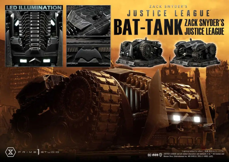 Museum Diorama Justice League (Film) Bat-Tank Zack Snyder's Justice League