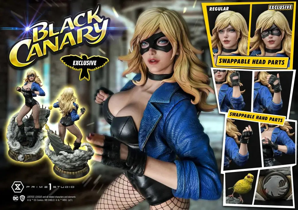 Museum Masterline Dc Comics Black Canary Ex Bonus Version Pre Order Price Masterlin