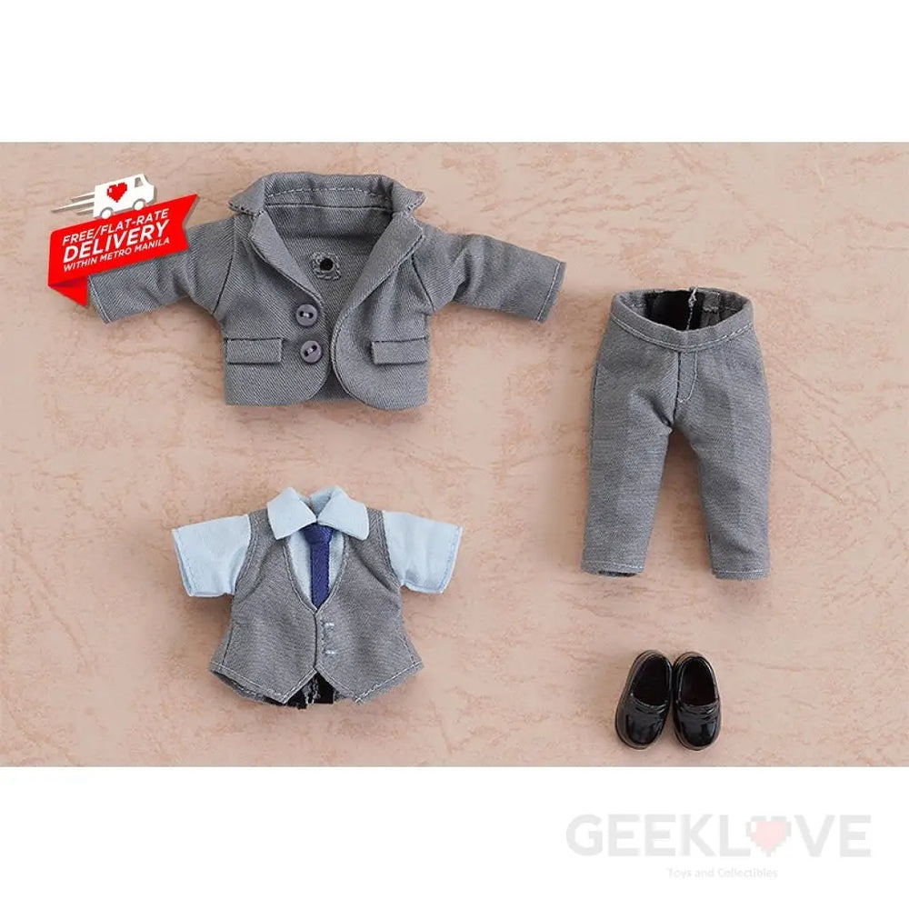 Nendoroid Doll Outfit Set Suit (Gray)(re-run) - GeekLoveph