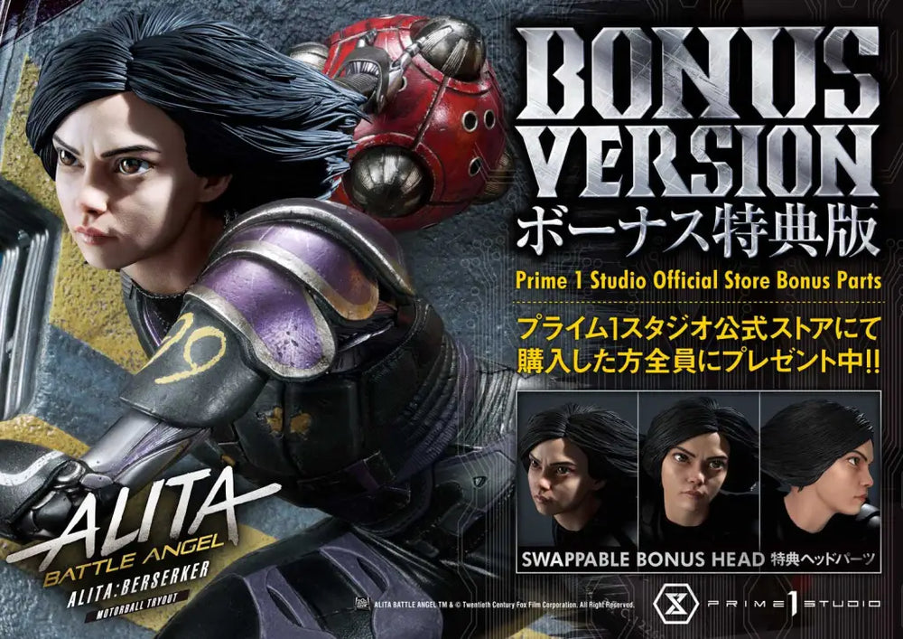Premium Masterline Alita: Battle Angel (Film) Berserker Motorball Tryout Bonus Version Pre Order