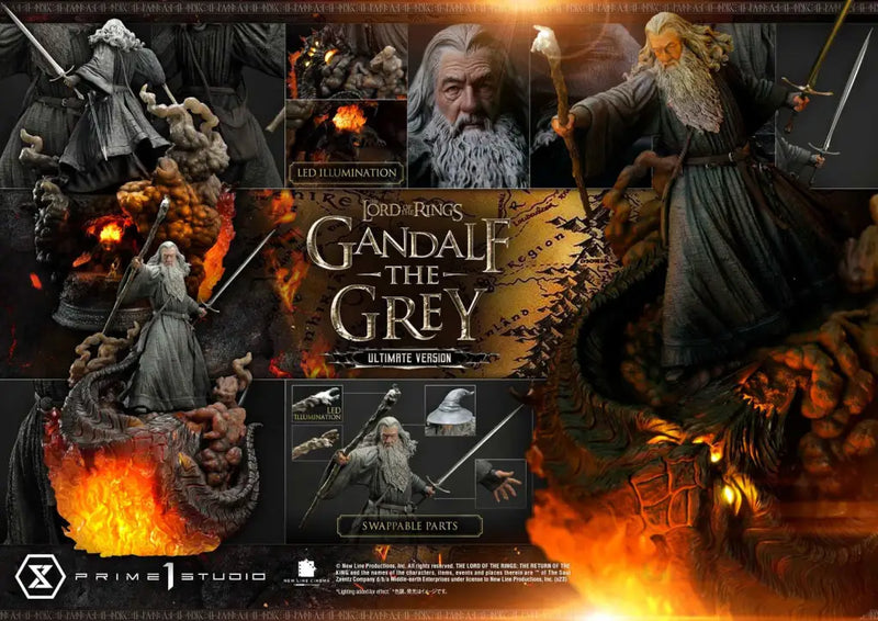 Premium Masterline The Lord of the Rings (Film) Gandalf the Grey Ultimate Version