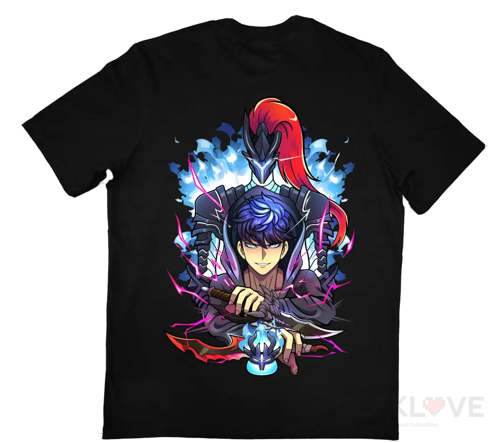Solo Leveling Jin-Woo Premium Graphic Tee Apparel