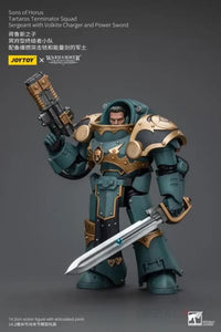 Sons Of Horus Tartaros Terminator Squad Sergeant With Volkite Charger And Power Sword Action Figure