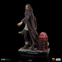 Star Wars Bds Obi-Wan And Young Leia 1/10 Art Scale Statue Preorder