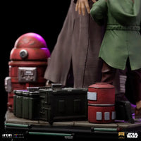Star Wars Bds Obi-Wan And Young Leia 1/10 Art Scale Statue Preorder
