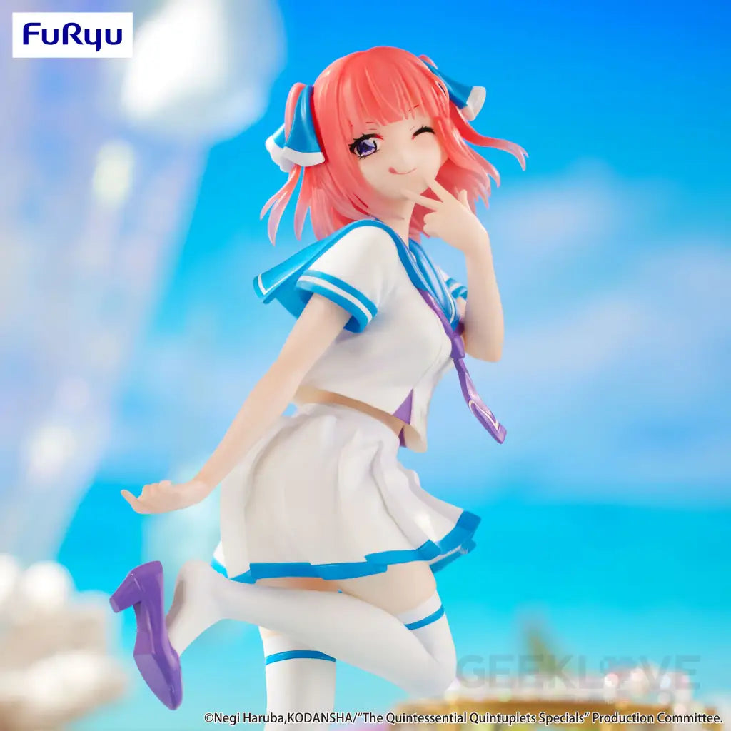 The Quintessential Quintuplets Specials Trio - Try - It Figure Nakano Nino Marine Look Ver. Prize
