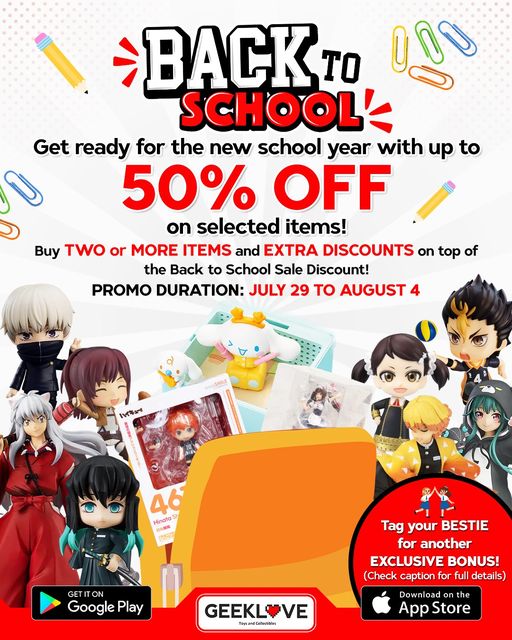 BACK TO SCHOOL SALE