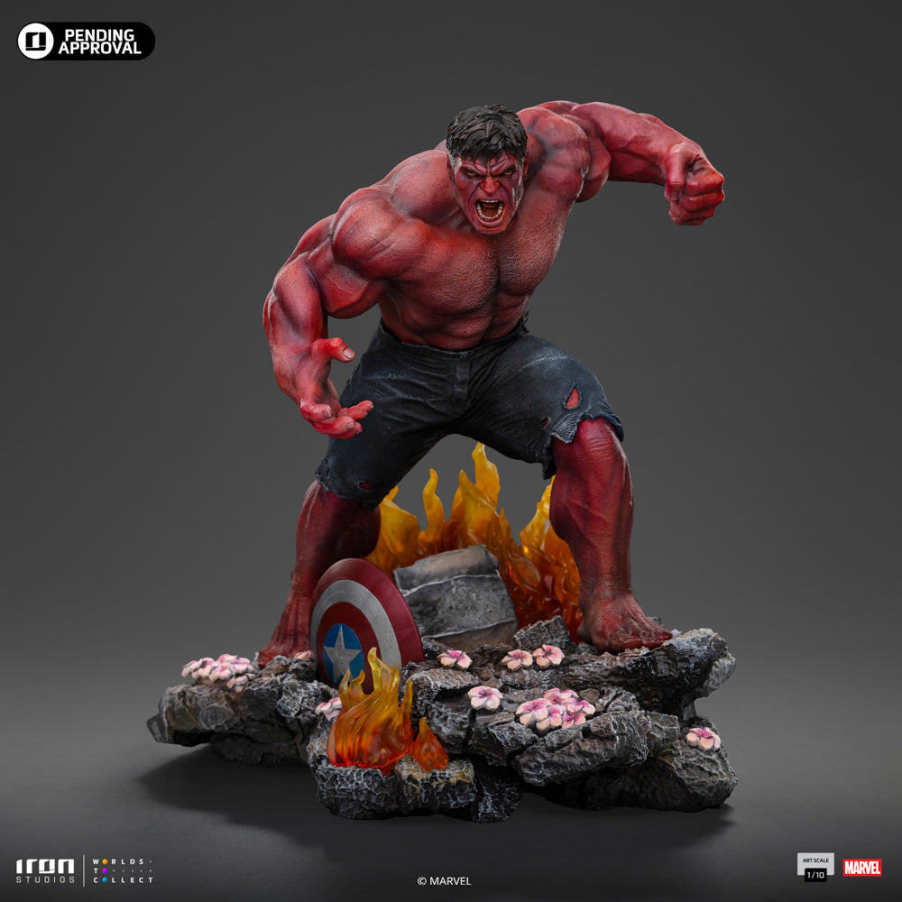 Red Hulk Marvel Art Scale 1/10