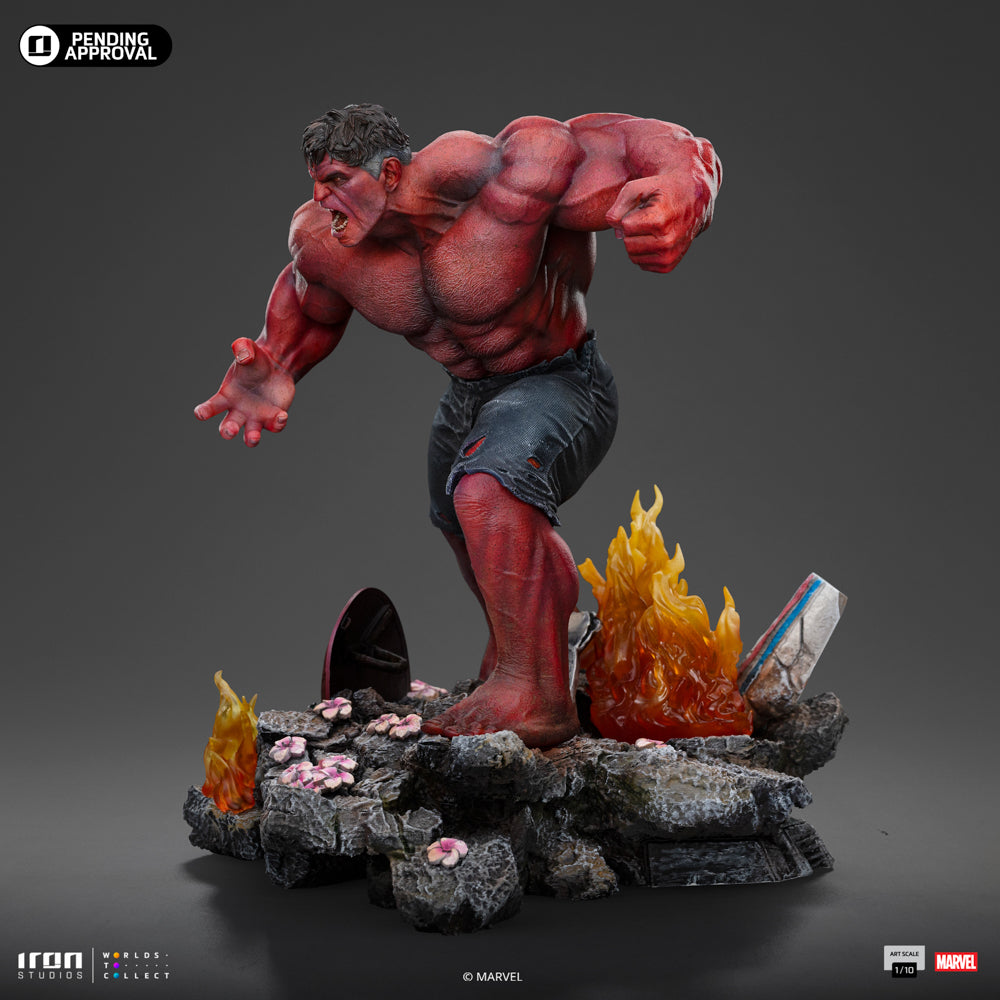 Red Hulk Marvel Art Scale 1/10