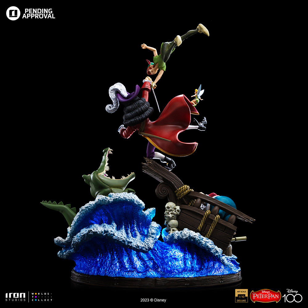 Peter Pan Vs Hook Disney Classics Deluxe Art Scale 1/10