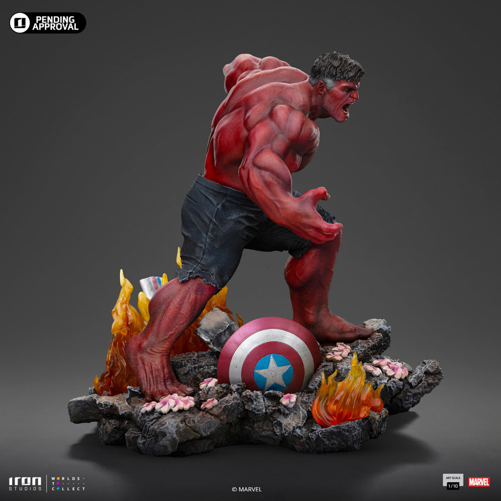 Red Hulk Marvel Art Scale 1/10