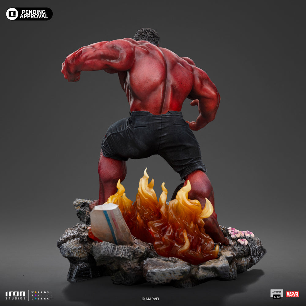 Red Hulk Marvel Art Scale 1/10