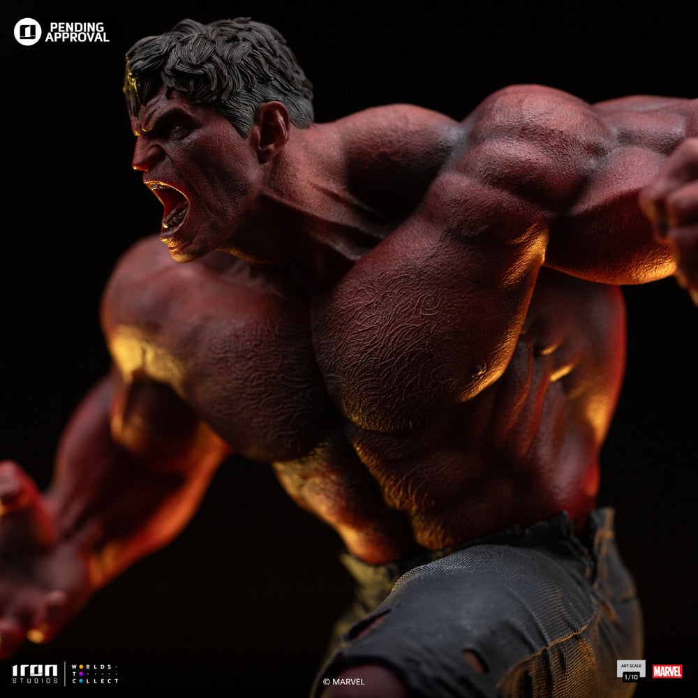 Red Hulk Marvel Art Scale 1/10