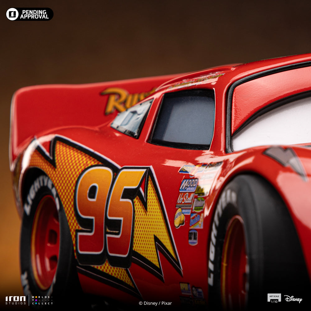 Lightning Mcqueen Art Scale 1/10