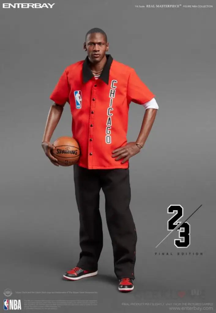 1/6 REAL MASTERPIECE - NBA COLLECTION MICHAEL JORDAN ACTION FIGURE- AWAY (FINAL LIMITED EDITION) - GeekLoveph