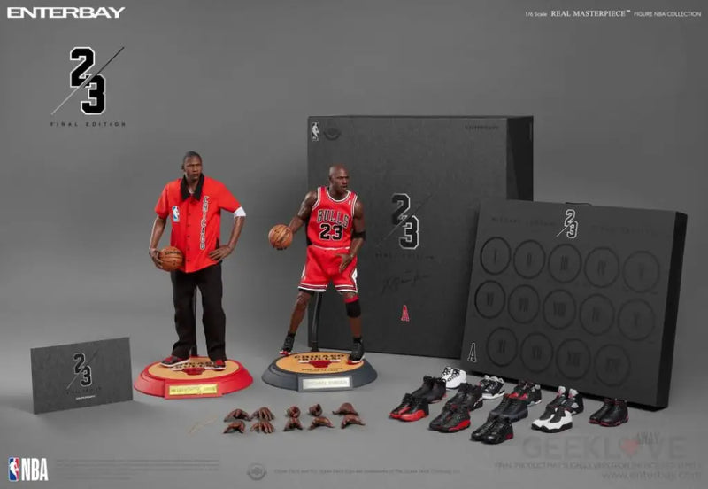 1/6 REAL MASTERPIECE - NBA COLLECTION MICHAEL JORDAN ACTION FIGURE- AWAY (FINAL LIMITED EDITION)