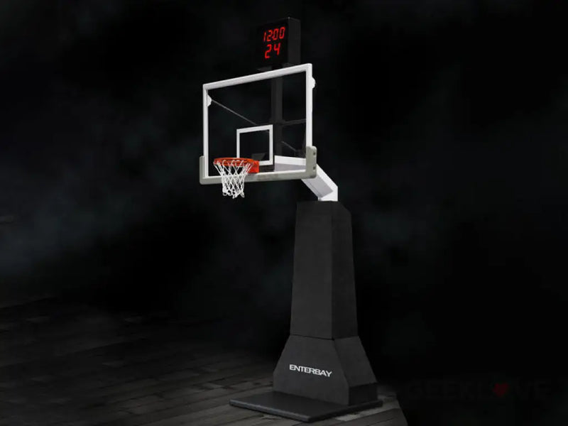 1/6 Scale Basketball Hoop With Shot Clock