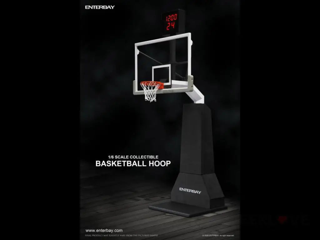 1/6 Scale Basketball Hoop With Shot Clock - GeekLoveph