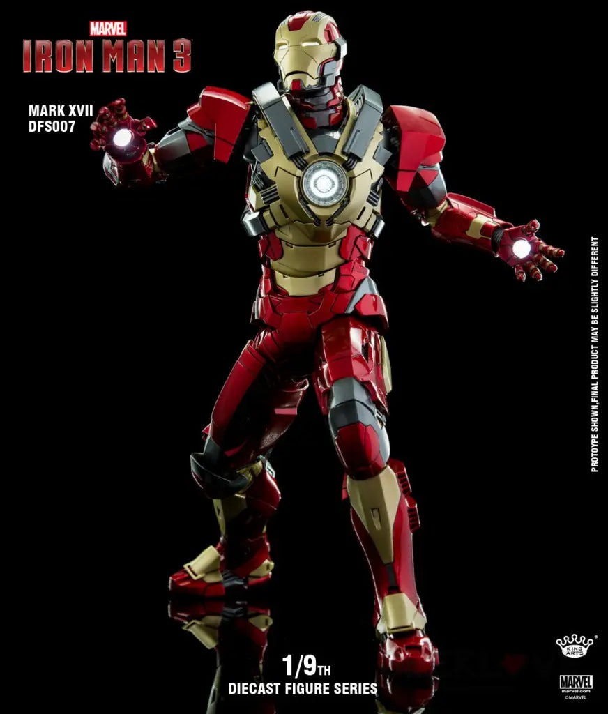 1/9 Diecast Iron Man Mark 17 - GeekLoveph