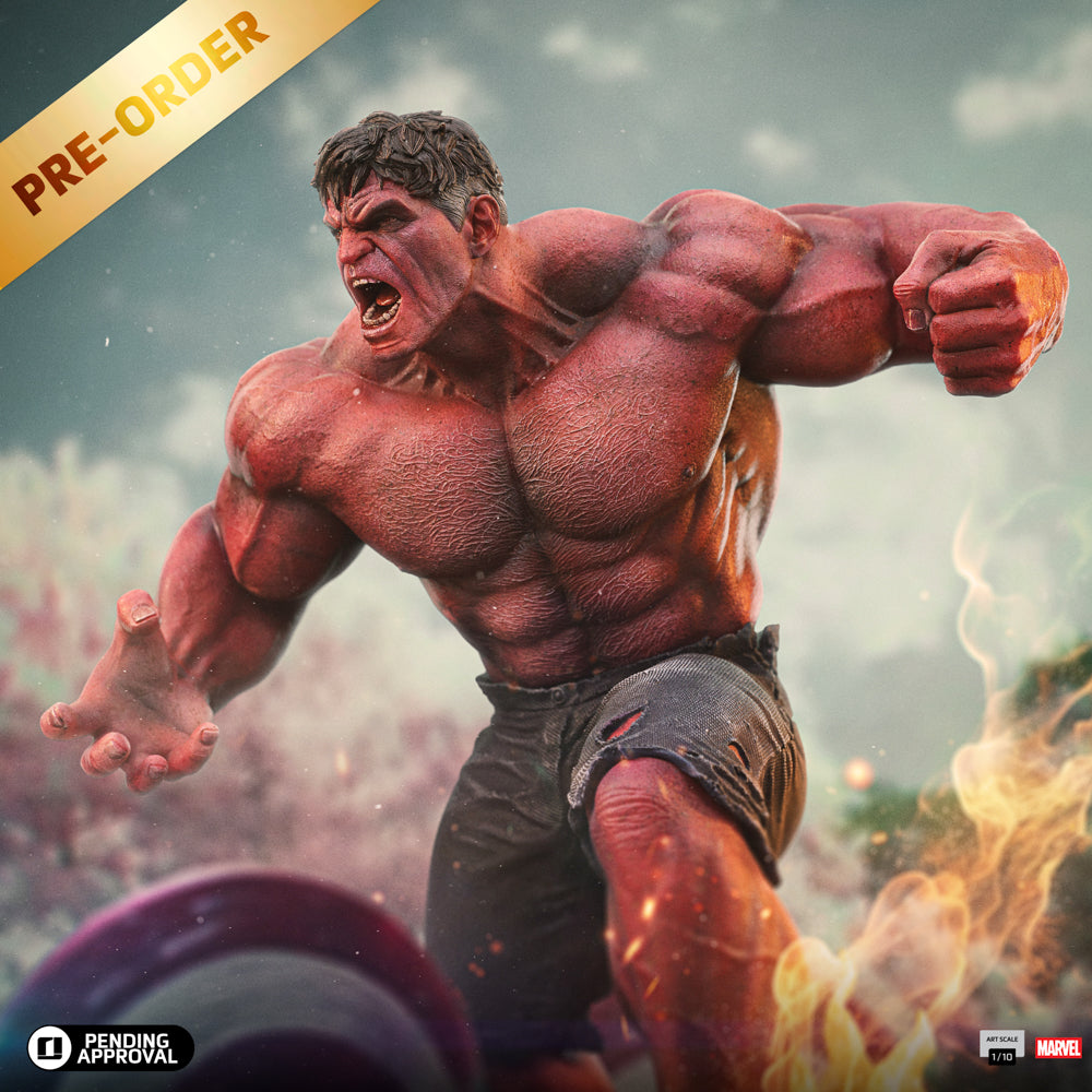 Red Hulk Marvel Art Scale 1/10