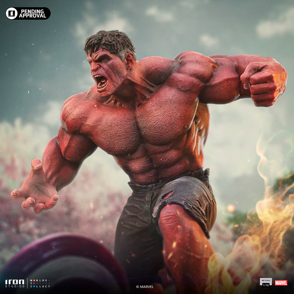 Red Hulk Marvel Art Scale 1/10