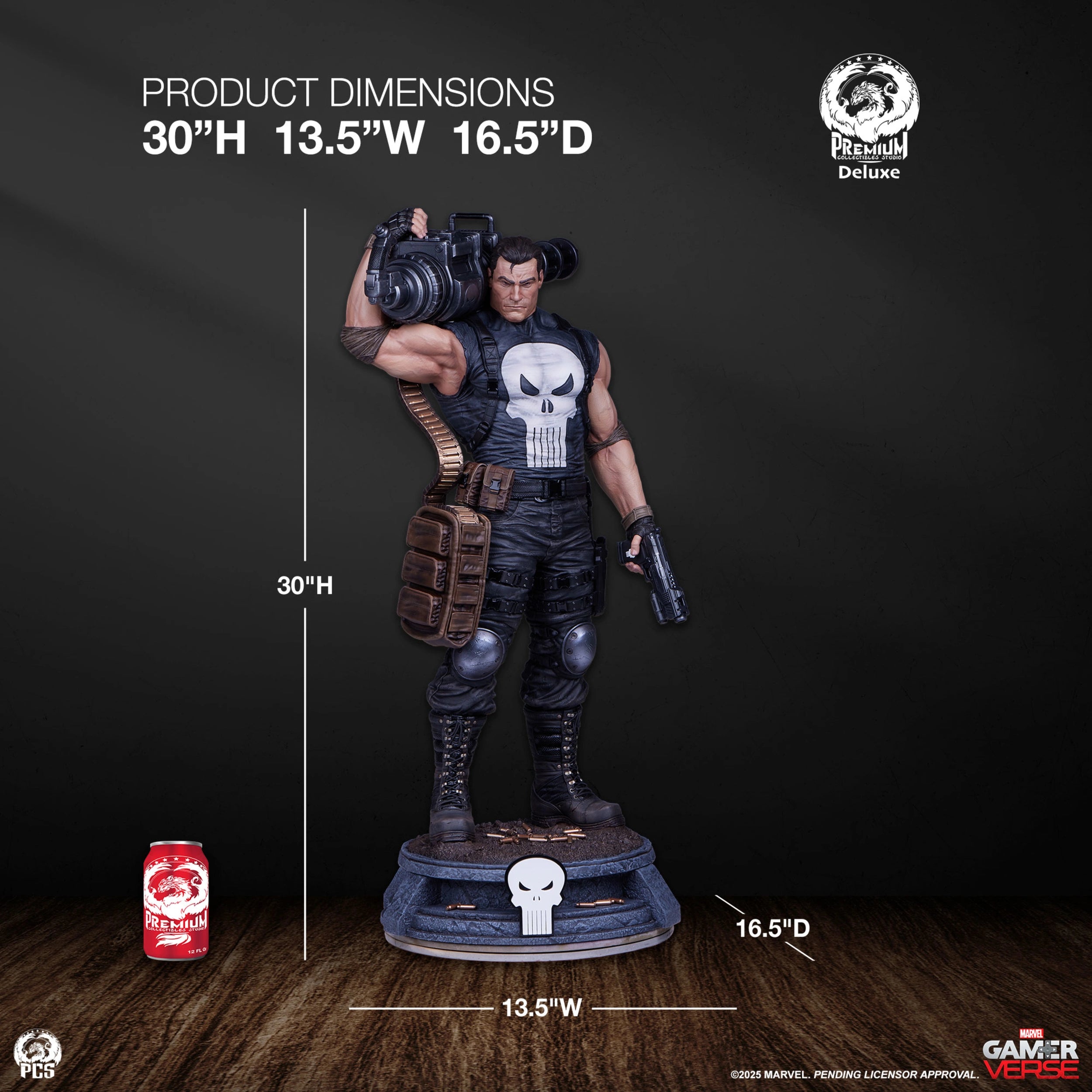 PUNISHER - 1:3 SCALE STATUE - DELUXE EDITION