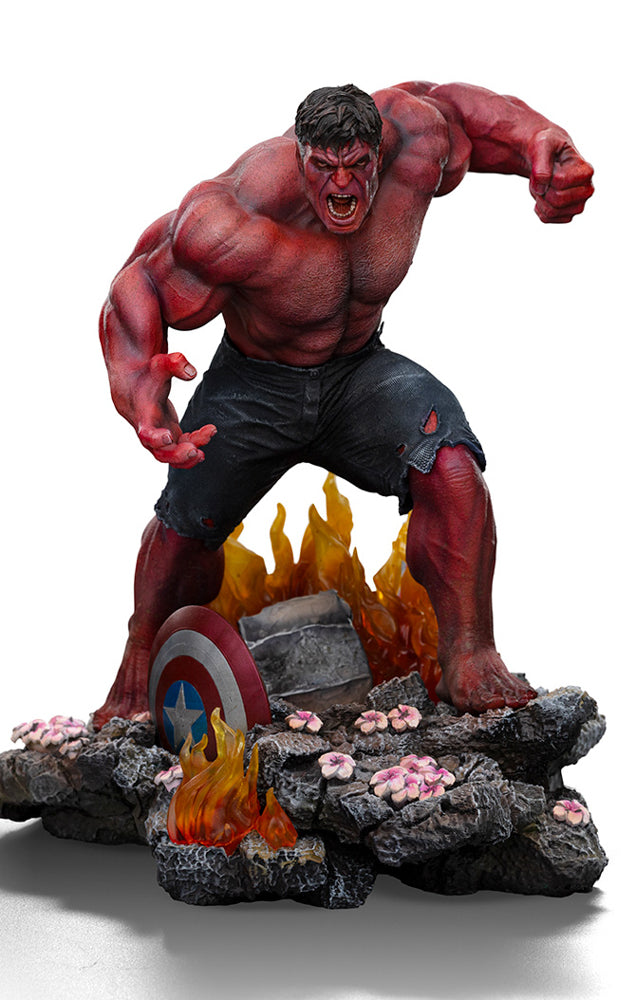 Red Hulk Marvel Art Scale 1/10