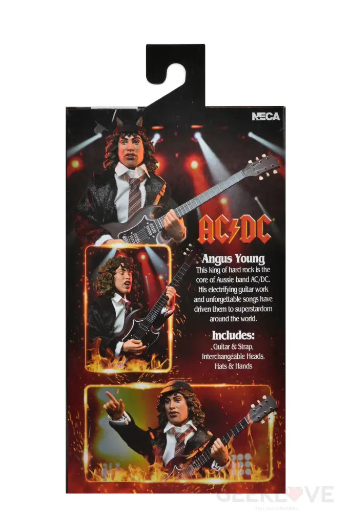 Ac/dc Angus Young Highway To Hell Clothed Figure Preorder