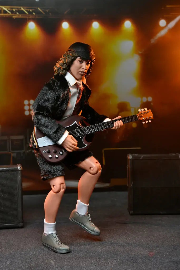 Ac/dc Angus Young Highway To Hell Clothed Figure Preorder