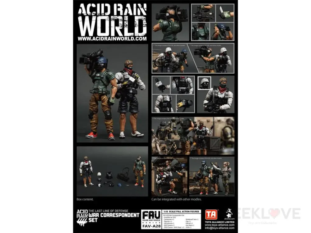 Acid Rain Fav-A28 War Correspondent Set Pre Order Price