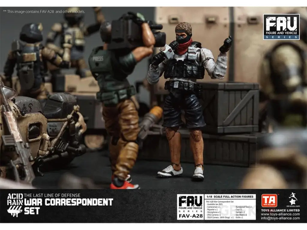 Acid Rain Fav-A28 War Correspondent Set