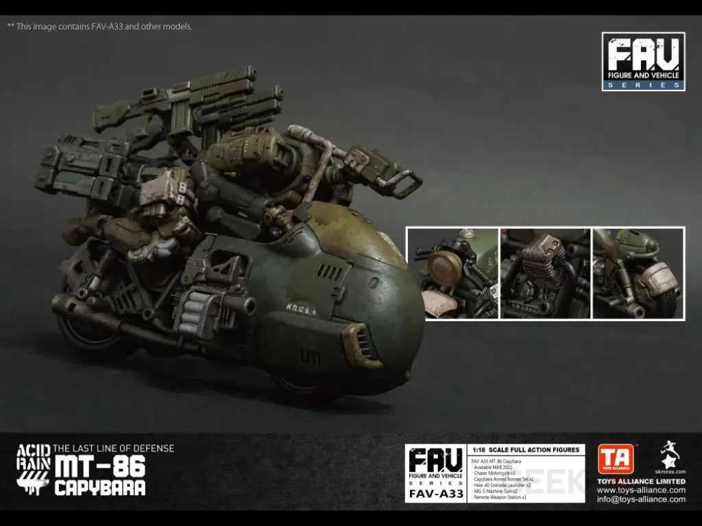 Acid Rain FAV-A33 MT-86 Capybara - GeekLoveph