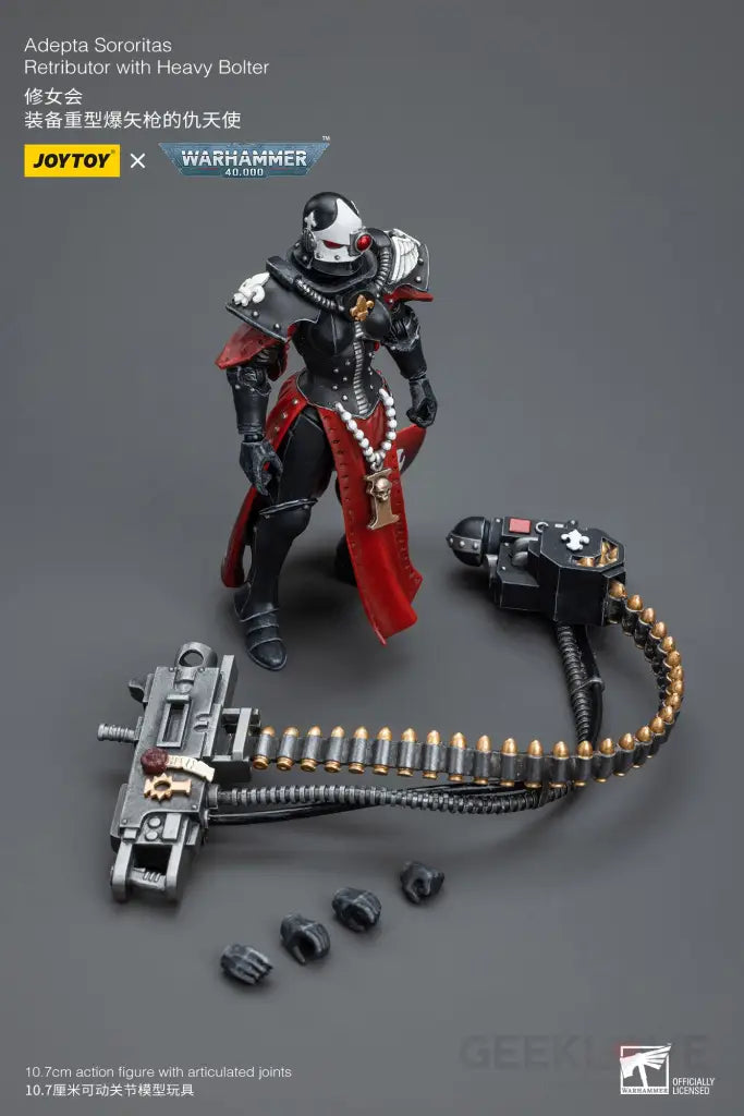 Adepta Sororitas Retributor With Heavy Bolter Action Figure