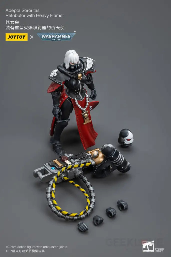Adepta Sororitas Retributor With Heavy Flamer Action Figure