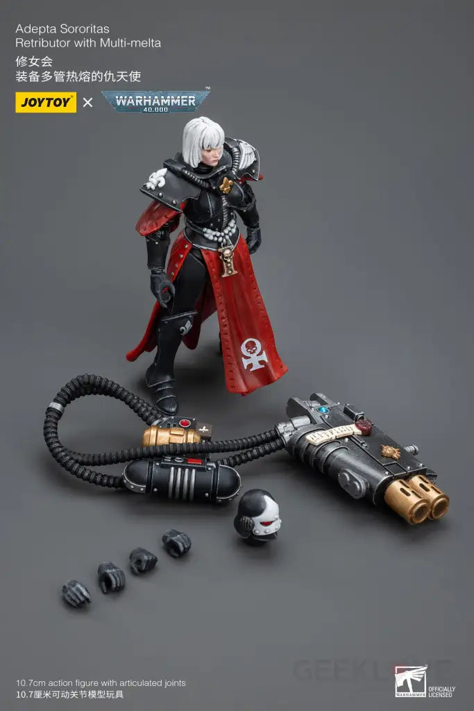 Adepta Sororitas Retributor With Multi Melta Action Figure