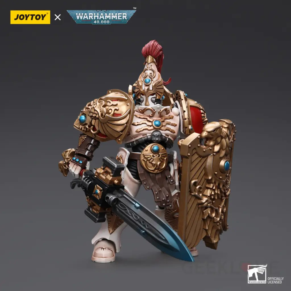 Adeptus Custodes Solar Watch Custodian Guard With Sentinel Blade And Praesidium Shield Action Figure