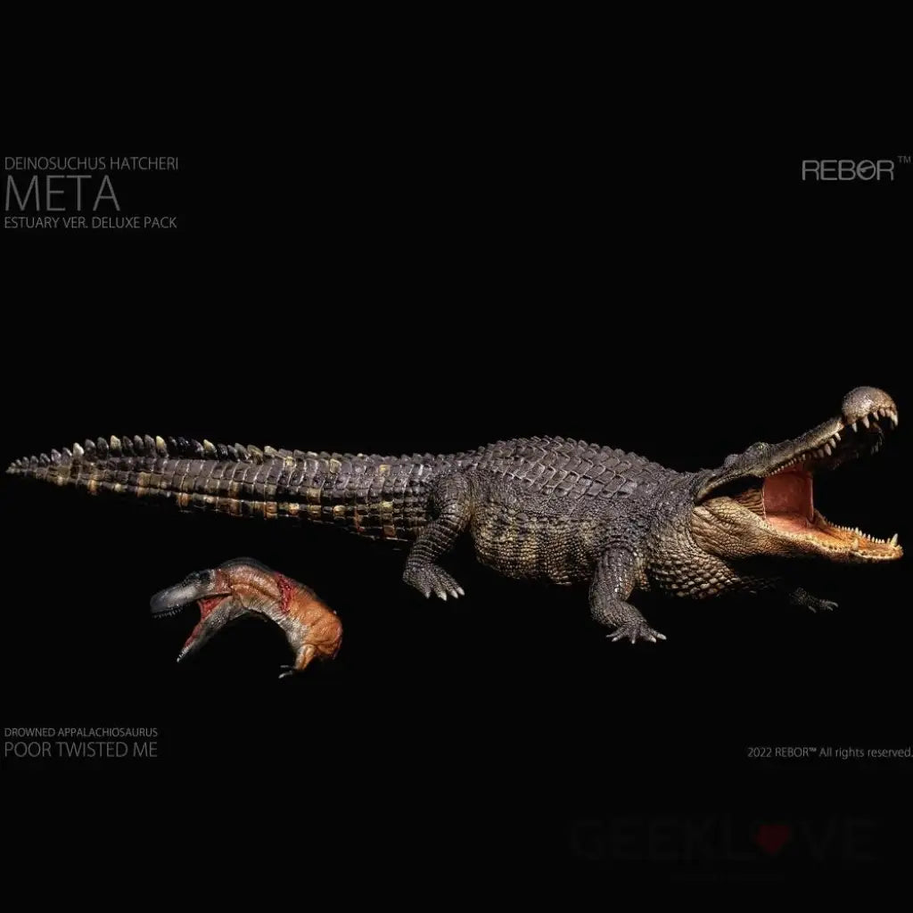 Adult Deinosuchus Hatcheri Museum Class Replica Deluxe Pack Meta Estuary Ver. Preorder