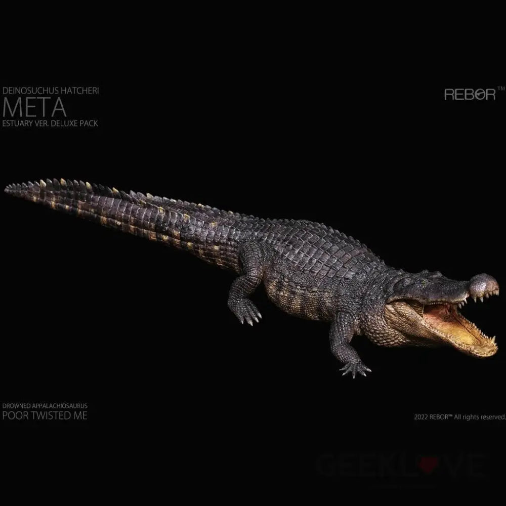 Adult Deinosuchus Hatcheri Museum Class Replica Deluxe Pack Meta Estuary Ver. Deposit Preorder
