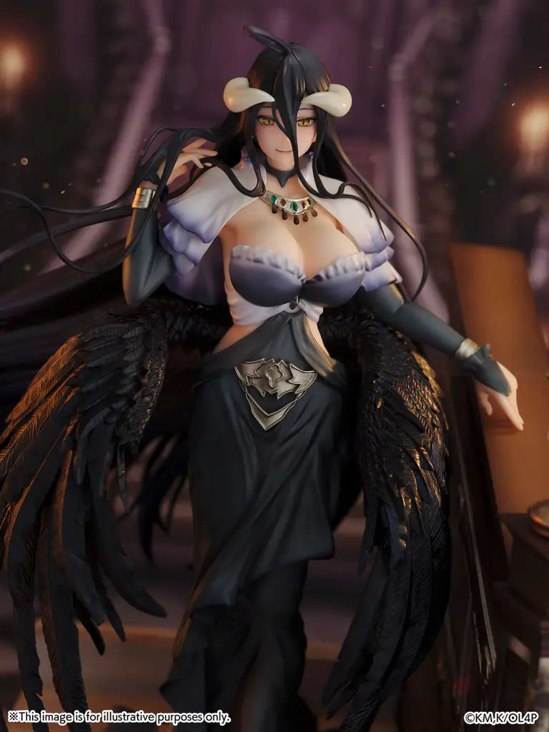 Albedo -Jet Black Dress Ver. Scale Figure